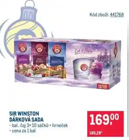 Makro SIR WINSTON DÁRKOVÁ SADA nabídka