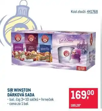 SIR WINSTON DÁRKOVÁ SADA