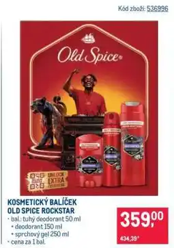 Makro KOSMETICKÝ BALÍČEK OLD SPICE ROCKSTAR nabídka