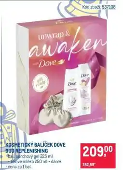 Makro KOSMETICKÝ BALÍČEK DOVE DUO REPLENISHING nabídka