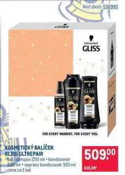 Makro KOSMETICKÝ BALÍČEK GLISS ULTREPAIR nabídka
