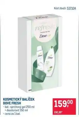 Makro KOSMETICKÝ BALÍČEK DOVE FRESH nabídka