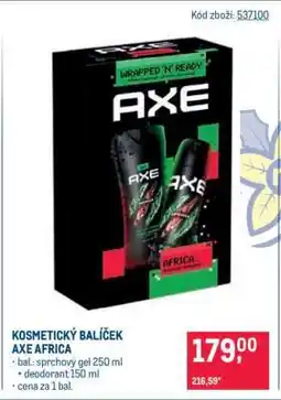 Makro KOSMETICKÝ BALÍČEK AXE AFRICA nabídka