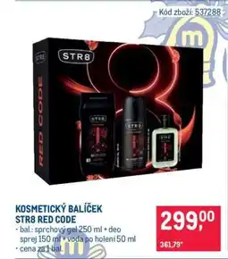 Makro KOSMETICKÝ BALÍČEK STR8 RED CODE nabídka