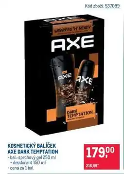 Makro KOSMETICKÝ BALÍČEK AXE DARK TEMPTATION nabídka