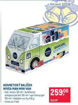 Makro KOSMETICKÝ BALÍČEK NIVEA MAN MINI VAN nabídka