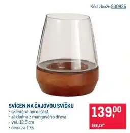 Makro Svícen na čajovou svíčku nabídka