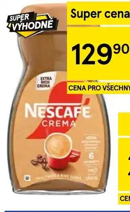 Tesco Nescafé Instantní káva nabídka