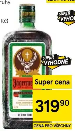 Tesco Jägermeister 35 % nabídka