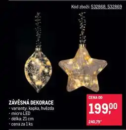 Makro Závěsná dekorace nabídka