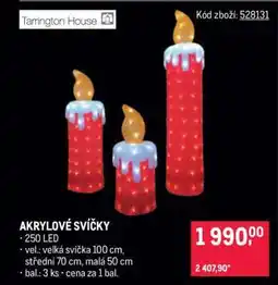Makro AKRYLOVÉ SVÍČKY nabídka