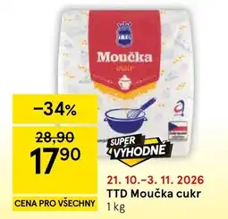 Tesco Moučka cukr nabídka