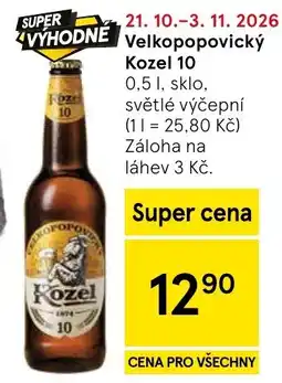 Tesco Kozel 10 nabídka