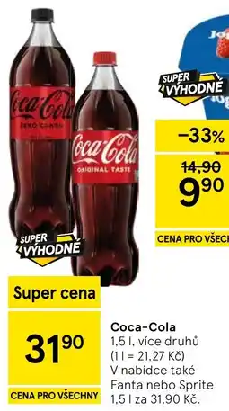 Tesco Coca-Cola nabídka