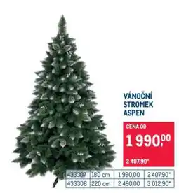Makro VÁNOČNÍ STROMEK ASPEN nabídka