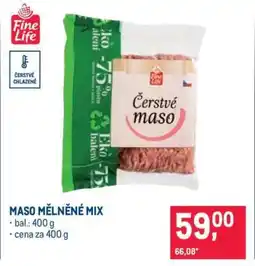 Makro MASO MĚLNĚNÉ MIX nabídka