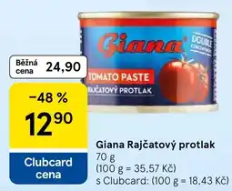 Tesco Giana rajčatový protlak nabídka
