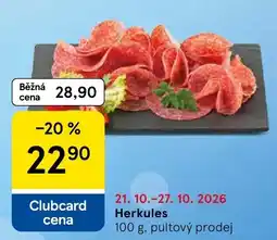 Tesco Herkules nabídka