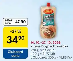 Tesco Vitana Doypack omáčka nabídka