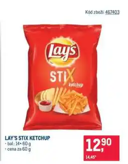 Makro Lay’s Stix ketchup nabídka