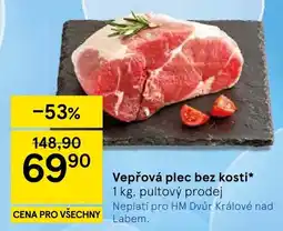 Tesco Vepřová plec bez kosti nabídka