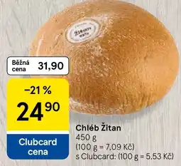 Tesco Chléb Žitan nabídka