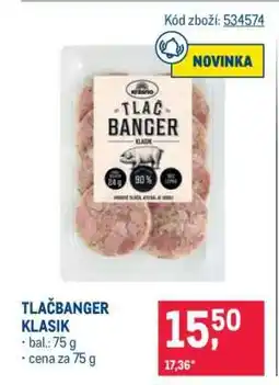 Makro TLAČBANGER KLASIK nabídka