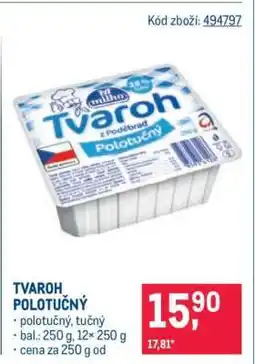 Makro Tvaroh polotučný nabídka