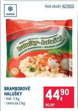 Makro BRAMBOROVÉ HALUŠKY nabídka