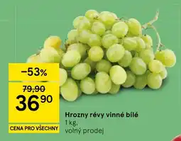 Tesco Hrozný révy vinné bílé nabídka