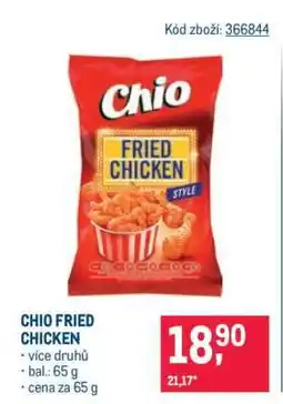 Makro Chio fried chicken nabídka