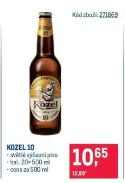 Makro KOZEL 10° nabídka