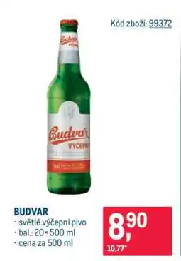Makro Budvar nabídka