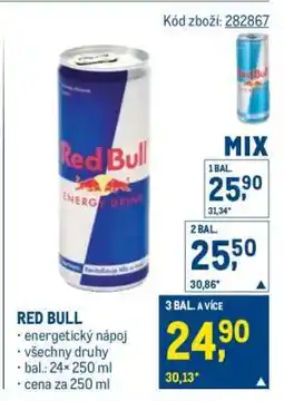 Makro Red Bull nabídka