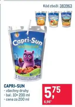 Makro Capri Sun nabídka