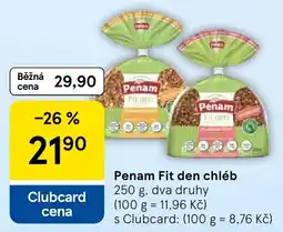 Tesco Penam Fit den chléb nabídka