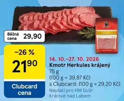 Tesco Kmotr Herkules krájený nabídka
