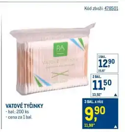 Makro VATOVÉ TYČINKY nabídka