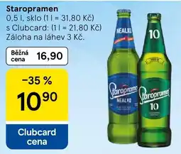 Tesco Staropramen nabídka