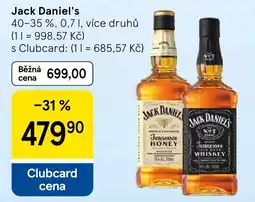 Tesco Jack Daniel's nabídka