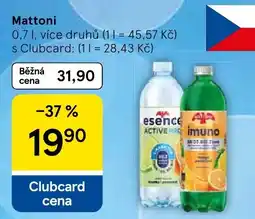 Tesco Mattoni více druhů nabídka