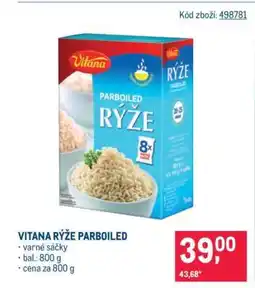 Makro Vitana rýže parboiled nabídka