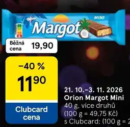 Tesco Orion Margot Mini nabídka
