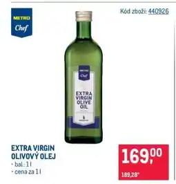 Makro Extra virgin olivový olej nabídka