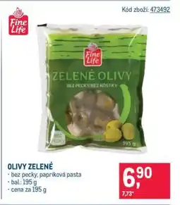 Makro OLIVY ZELENÉ nabídka