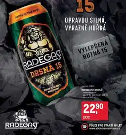 Makro RADEGAST 15 DRSNÁ nabídka