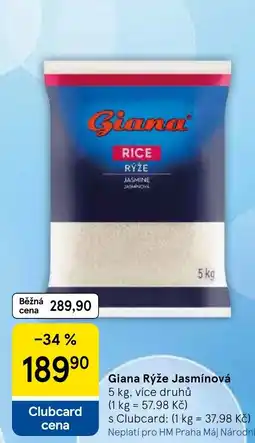 Tesco Giana rýže jasmínová nabídka
