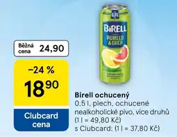 Tesco Birell ochucený nabídka
