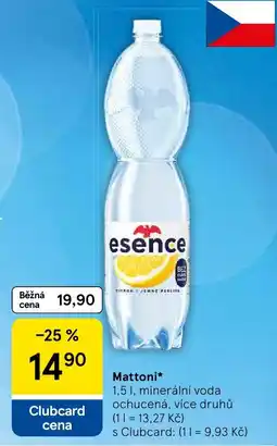 Tesco Mattoni ochucená více druhů nabídka