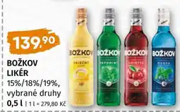 Terno BOŽKOV Likér nabídka